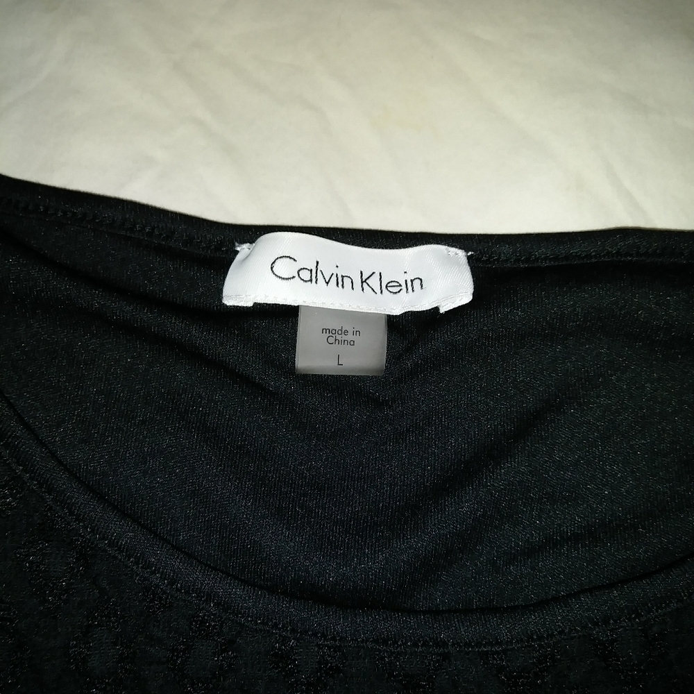 Calvin Klein layered womens top - Picture 3 of 6